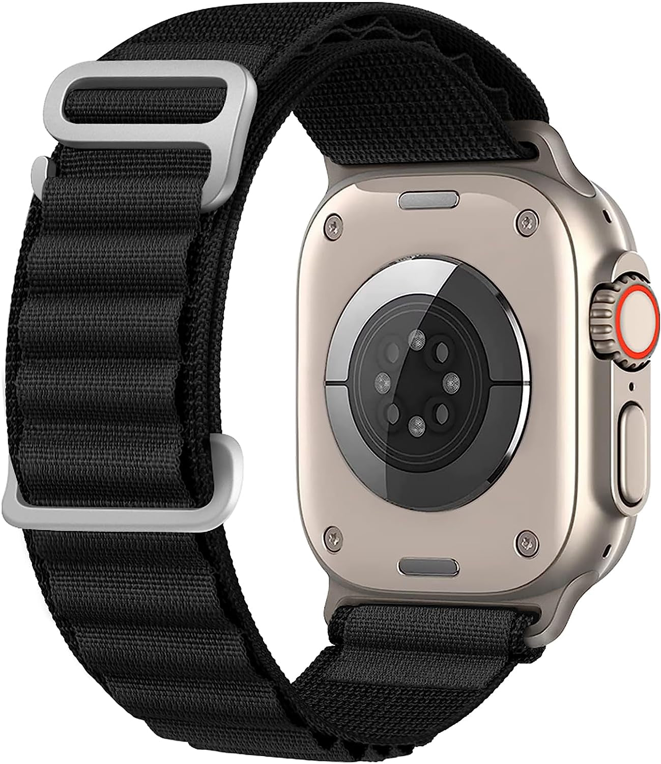 Alpine Loop Compatible with Apple Watch Band 49Mm 45Mm 44Mm 42Mm 41Mm 40Mm 38Mm, Women Men Nylon Sport Solo Loop Rugged Wristband with G‑Hook for Iwatch Utral Series 8 7 6 5 4 3 2 1 SE  VUTOT   