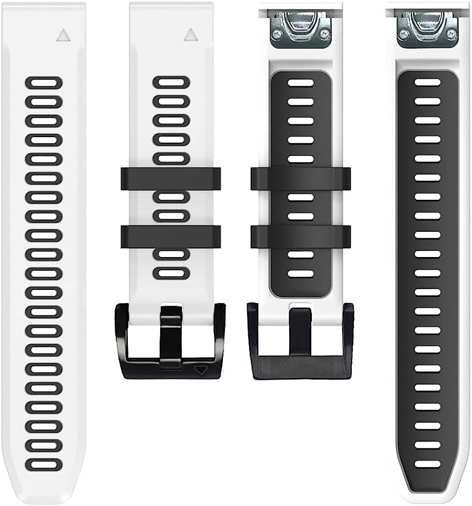 BKUANE 26 22Mm Quick Release Watchband for Garmin Fenix 6X 6 Pro 5X 5 plus 3 HR Enduro Silicone Easyfit Wrist Band for Garmin Enduro D2  BKUANE I For Fenix 6 6Pro 