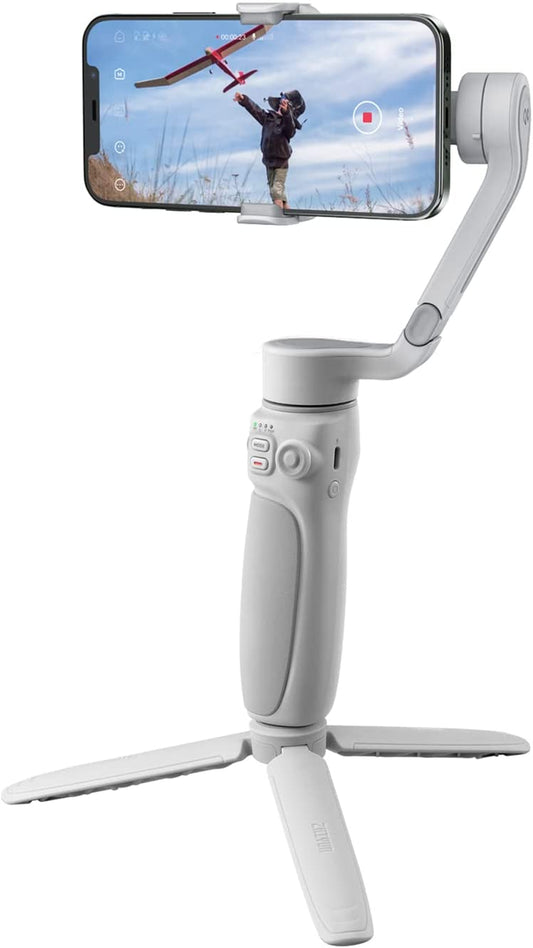 ZHIYUN Smooth Q4 Gimbal Stabilizer, 3-Axis Smartphone Phone Gimbal, Built-In Extension Rod, Foldable and Portable, Android and Iphone Gimbal, Vlogging, Tiktok Youtube Video  ZHIYUN   