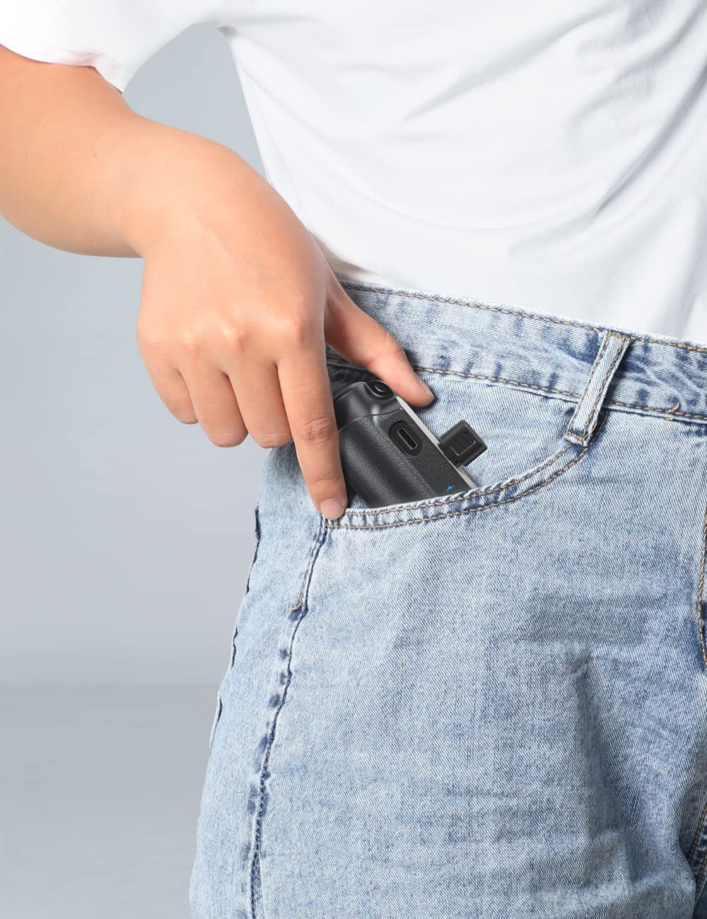 Abnoys Portable-Charger-Power-Bank - 8000Mah Mini Power Bank Ultra Compact Portable Phone Charger Battery Pack Compatible with Iphone Comes with a Type-C Conversion Interface (Black)  Shenzhen jincheng Electronic Technology Co.,Ltd   