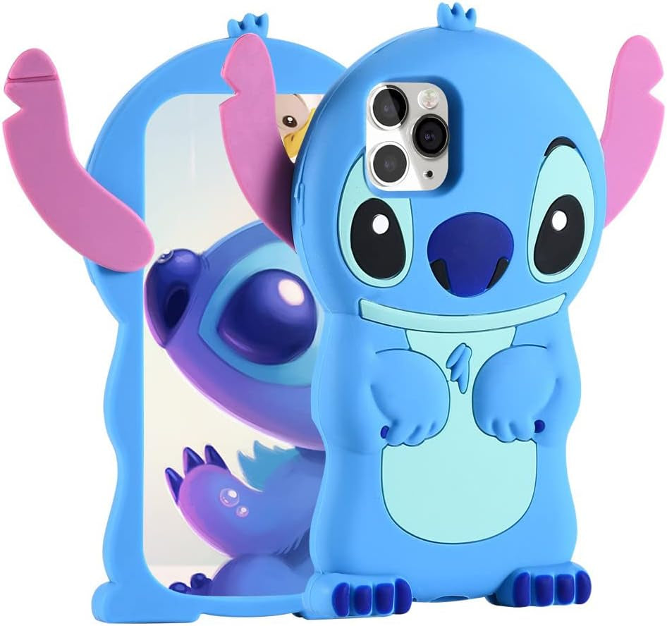 ZCSIBORUI Compatible with Iphone 12 Pro Max Case, 3D Cartoon Silicone Cover, Cute Cartoon Animal Character Cool Shockproof Silicone Protective Shell Skin Case for Iphone 12 Pro Max  ZCSIBORUI Fit Iphone 14 Pro Max  