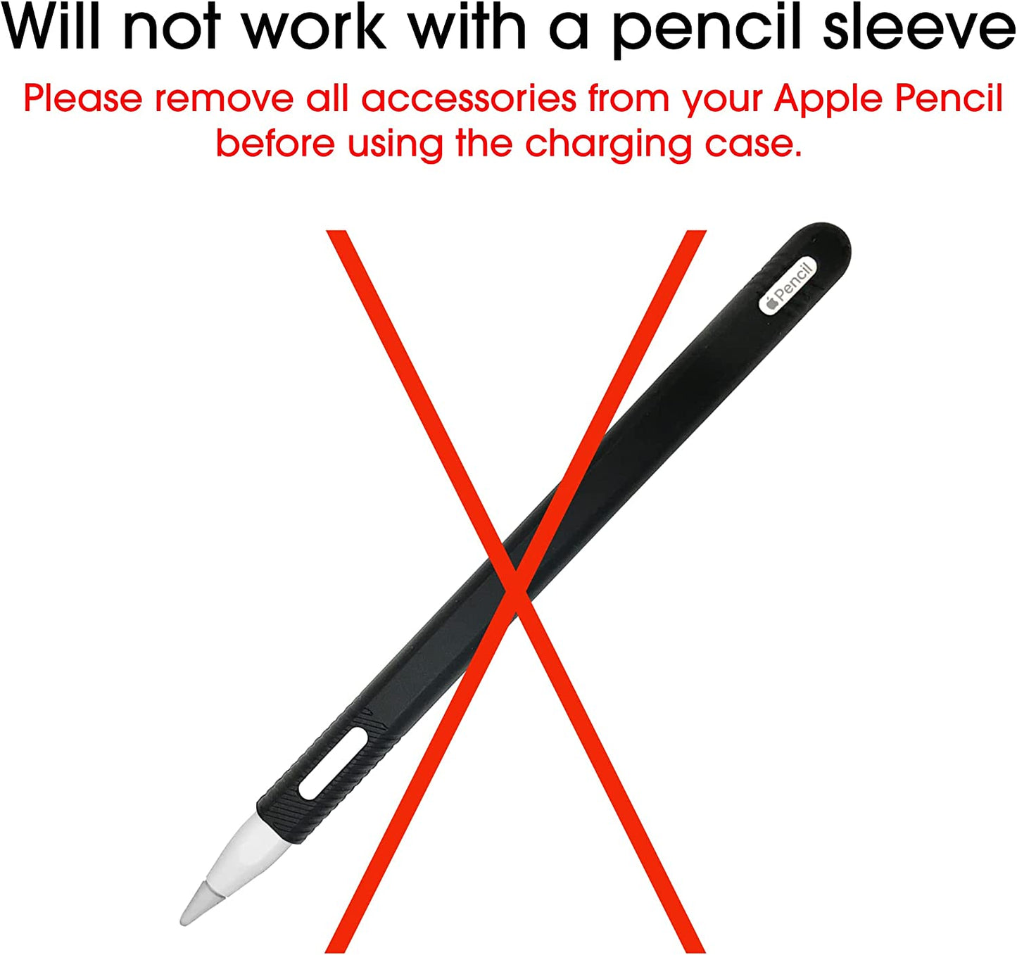 Techmatte Portable Electronic Device Cover, Compatible with Apple Pencil 2Nd Generation Only, Charging Case  TechMatte   