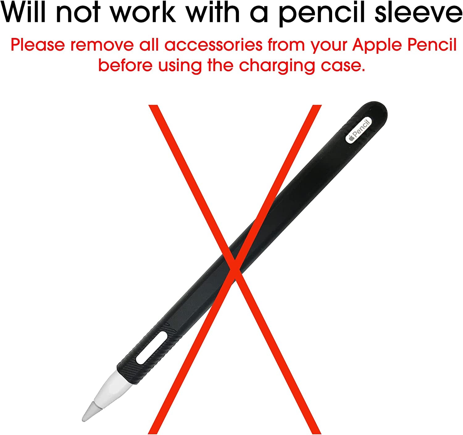 Techmatte Portable Electronic Device Cover, Compatible with Apple Pencil 2Nd Generation Only, Charging Case  TechMatte   