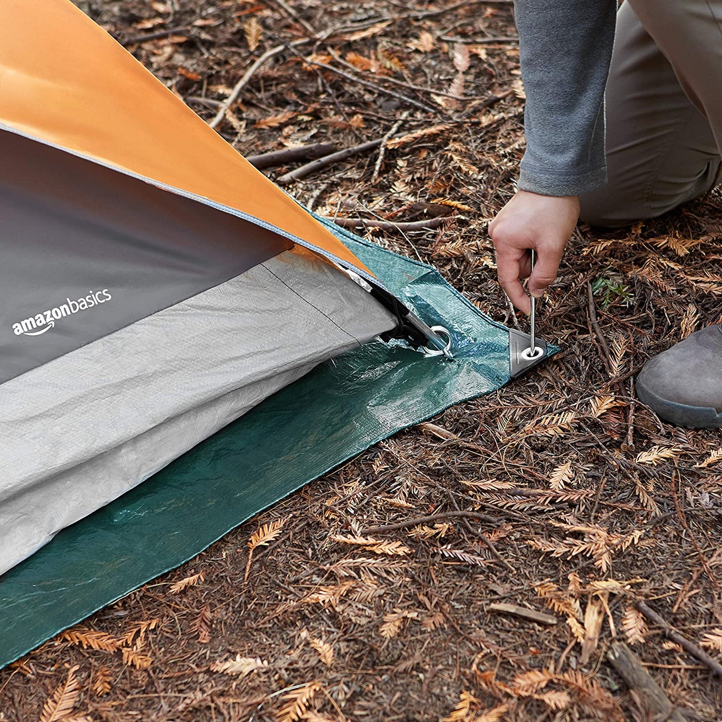 Basics Waterproof Camping Tarp  Amazon Basics   