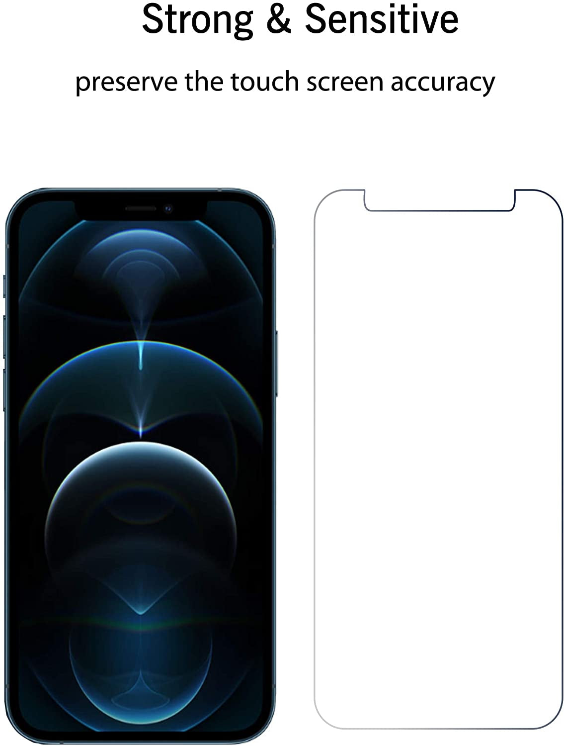 Ailun Glass Screen Protector for Iphone 12 Pro Max 2020 6.7 Inch 3 Pack Case Friendly Tempered Glass  Siania   