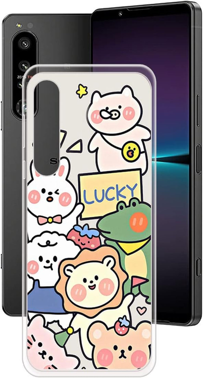 LCEHTOGYE Case for Sony Xperia 10 V, Slim Shock-Absorption Anti-Scratch Black Soft TPU Bumper Protective Phone Case Cover for Sony Xperia 10 V (6,1") - KE101  LCEHTOGYE Ke90  