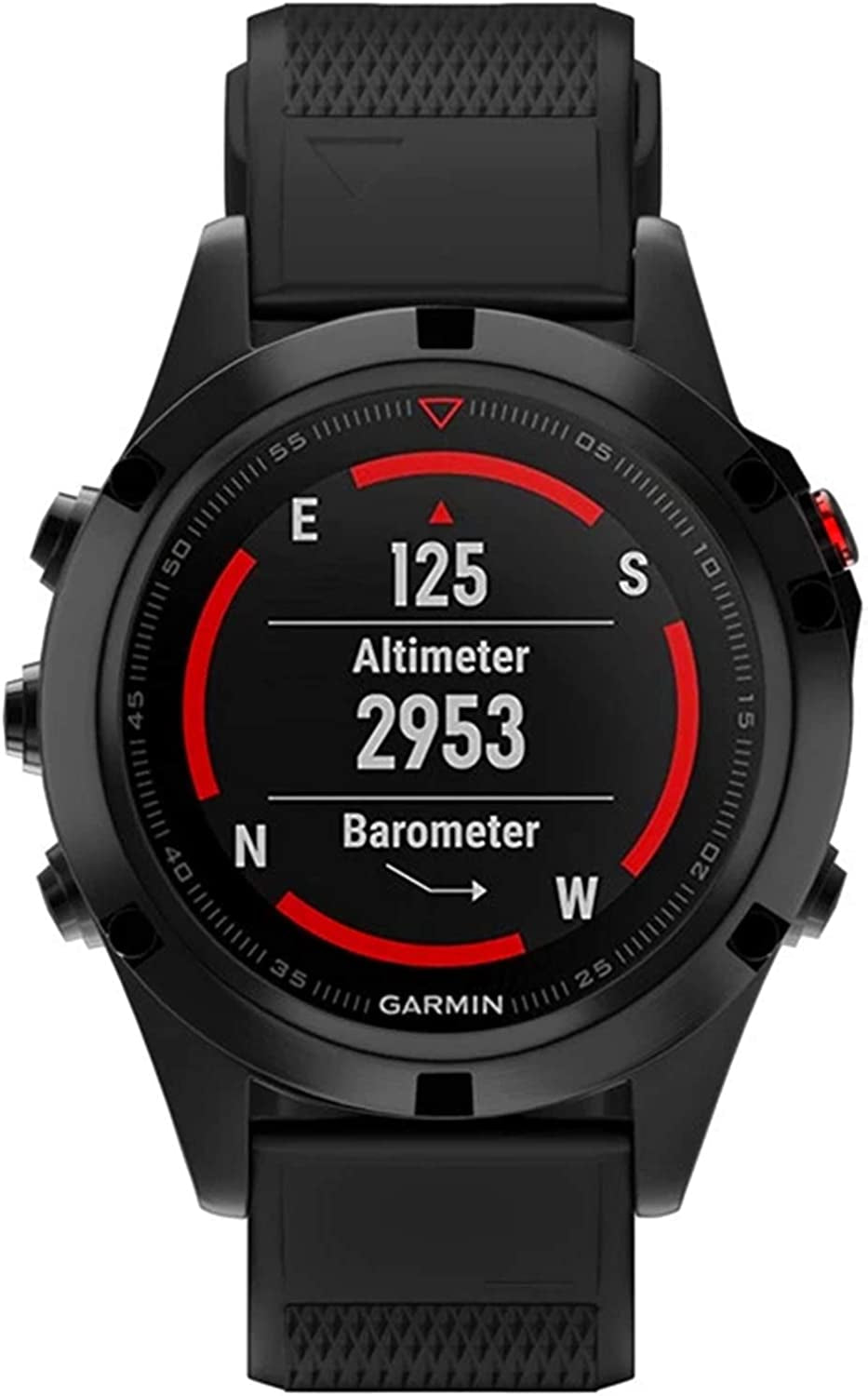 Watch Band Fenix 5 22Mm Width Compatible with Fenix 5/Fenix 5 Plus/Fenix 6/Fenix 6 Pro/Forerunner 935/Forerunner 945/Instinct Tide/Instinct Tactical  GERSIK   