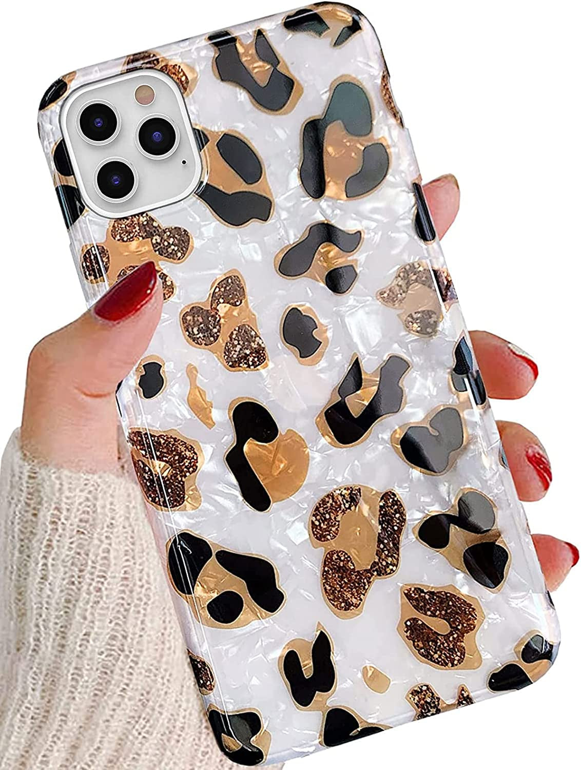 J.West for Iphone 14 Pro Max Case 6.7" Marble Fashion Designs Phone Cover for Women Girls, Stylish Slim Shockproof Soft Bumper Grey Agate Slice Marble Stone Print Protective Phone Case  J.west White  