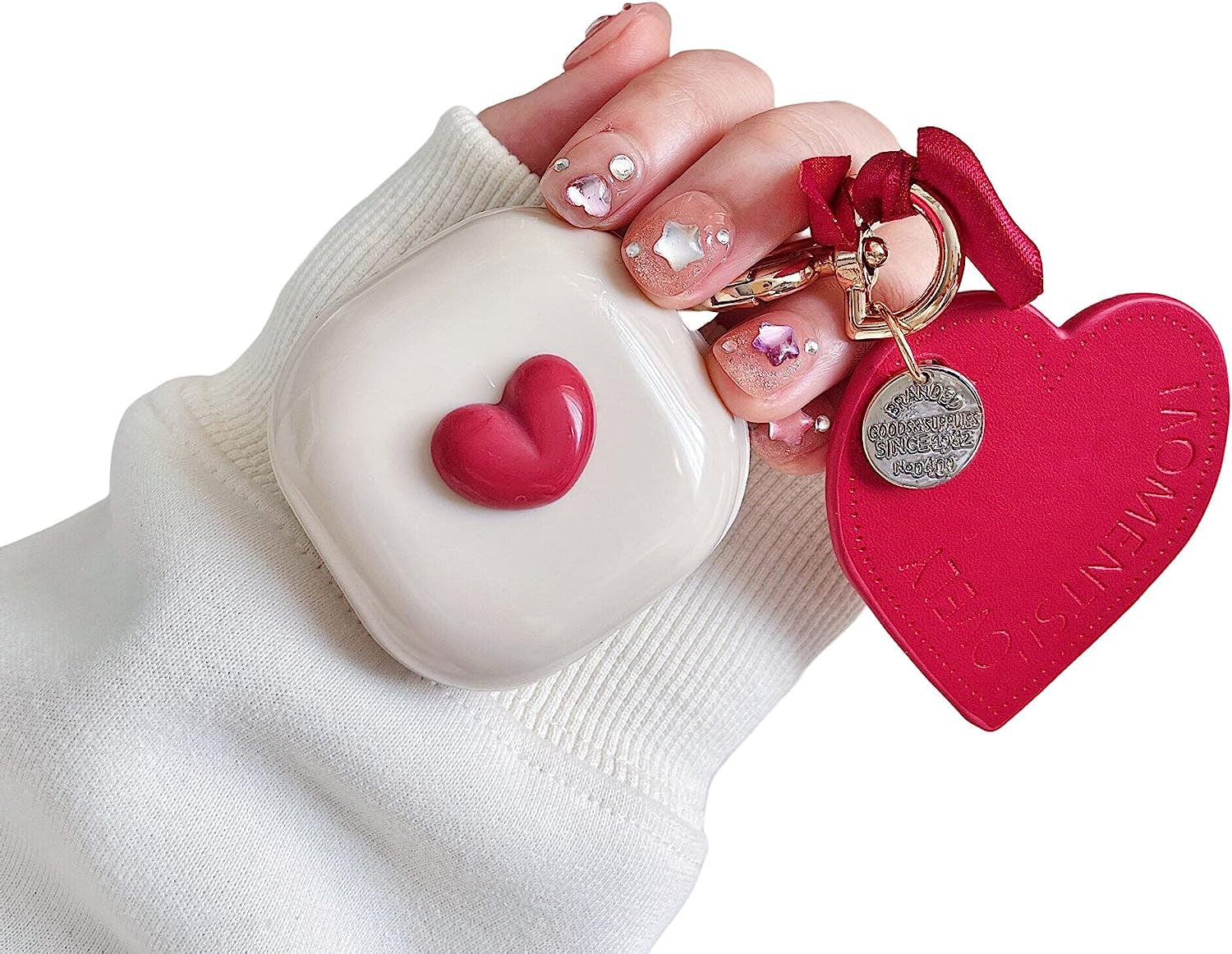 CASEVERSE Case for Samsung Galaxy Buds2 Pro/Buds 2 /Buds Pro/Buds Live with Pendant, Cute Funny Bear Protective Hard PC Headphones Covers  CASEVERSE Camera  