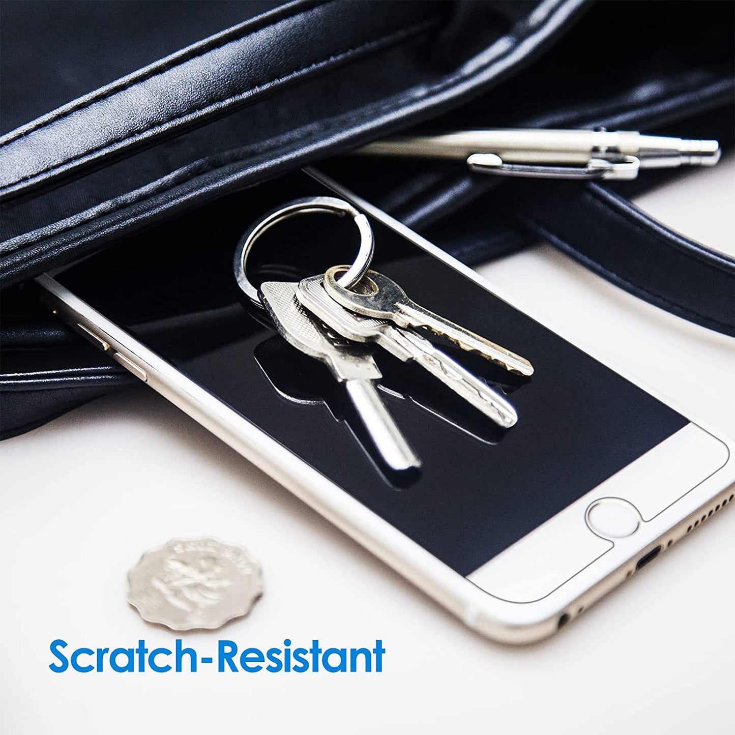 Jetech Screen Protector for Iphone 8, Iphone 7, Iphone 6S and Iphone 6, 4.7-Inch, Tempered Glass Film, 2-Pack  JETech   