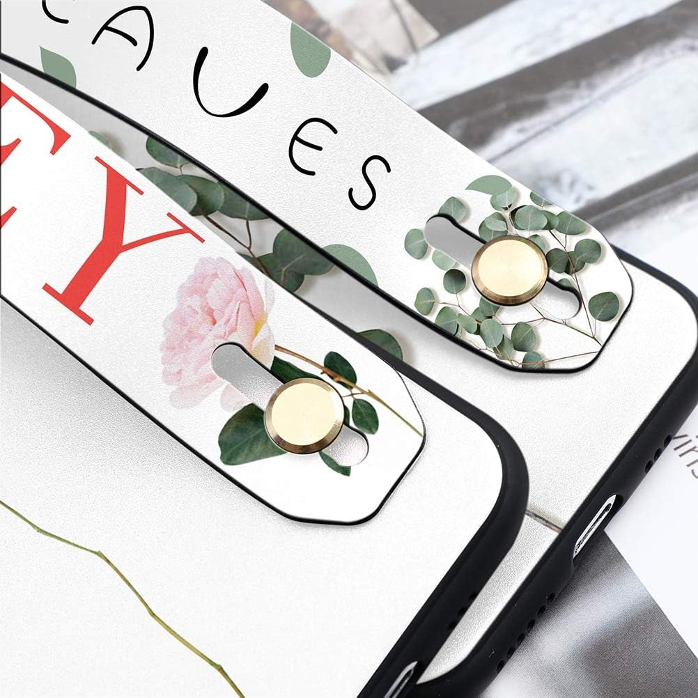 Eouine for Samsung Galaxy A32 5G Case [6.5"] Case Silicone Wrist Strap Band with Pattern Ultra Slim Shockproof Soft Gel Cover Wristband Bumper Skin for Samsung A32 5G (Leopard Print 1)  Eouine   