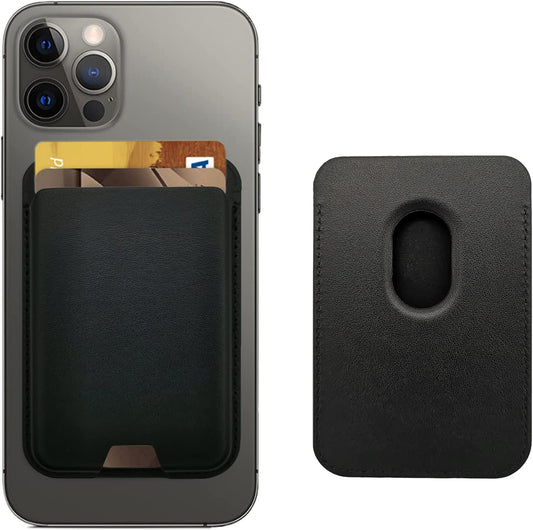 Magnetic Wallet Card Holder Compatible with Apple Magsafe Wallet for Iphone 14 Pro Max/14 Pro/14/14 Plus, Upgraded Mag Safe Wallet for Iphone 13 Pro Max/13 Pro/13/13 Mini/Iphone 12 Series, Dark  iLodn   