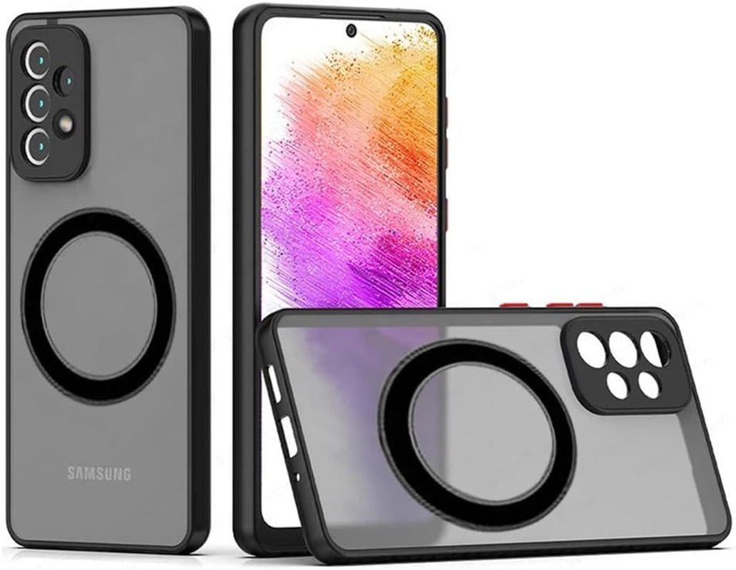 Doowear Galaxy Note 20 Case Magnetic [Support Magsafe Charger] Wireless Anti-Scratch Shockproof Matte Clear Full Camera Protection Slim Thin Phone Cover Case for Samsung Galaxy Note 20 5G-Black  Doowear   