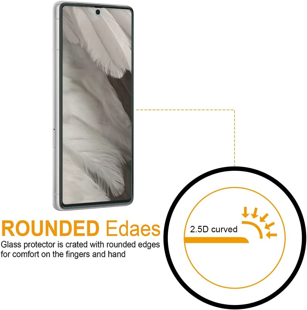 Supershieldz (3 Pack) Designed for Google Pixel 7A Tempered Glass Screen Protector, 0.33Mm, anti Scratch, Bubble Free  Supershieldz   