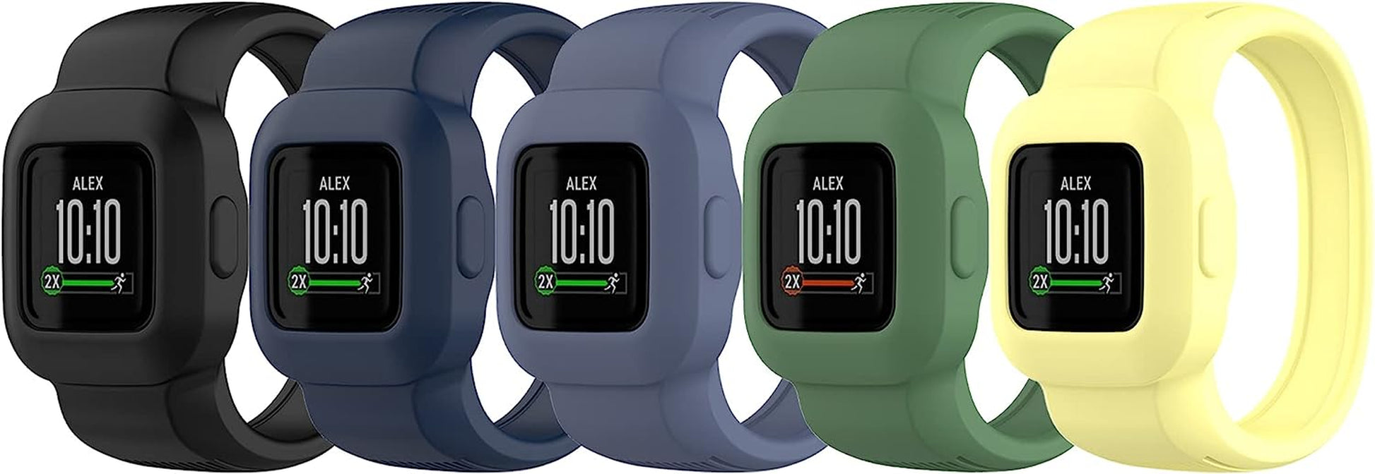 QGHXO Band for Garmin Vivofit Jr. 3, Soft Silicone Replacement Watch Band Strap for Garmin Vivofit Jr. 3 Fitness Tracker, Small, Large (No Tracker)  QGHXO   