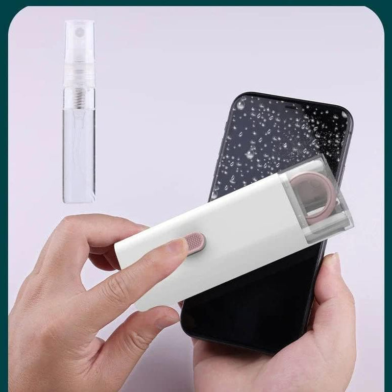 7-In-1 Electronics Cleaner Kit,Keyboard Cleaning Brush Computer Earphone Cleaning Tools,Electronic Cleaner Box for PC Monitor/Tv/Phone/Computer(With Cleaning Fluid)  DUCTIAIARY   