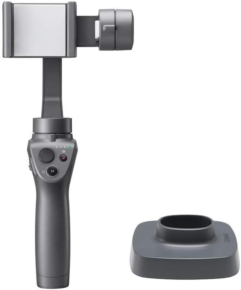 DJI Osmo Mobile 2 3-Axis Handheld Gimbal Stabilizer for Iphone & Android Smartphones with PGYTECH Action Camera Adapter  DJI   