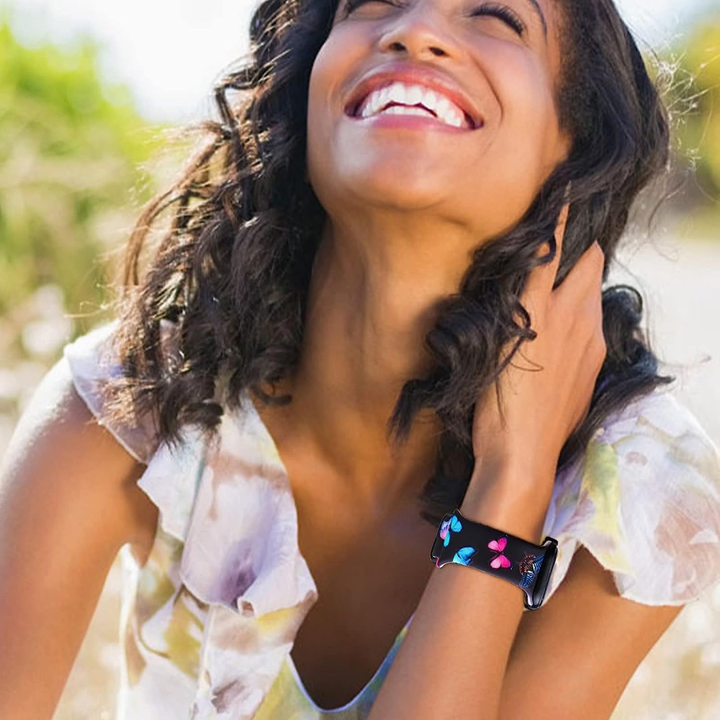 Brigtlaiff Iwatch Bands Compatible with Apple Watch Band 38Mm 40Mm 41Mm for Women Men Girls, Cute Print Soft Silicone Sport Strap Replacement Wristband for Iwatch 8/7/6/5/4/3/2/1/SE  Brigtlaiff   