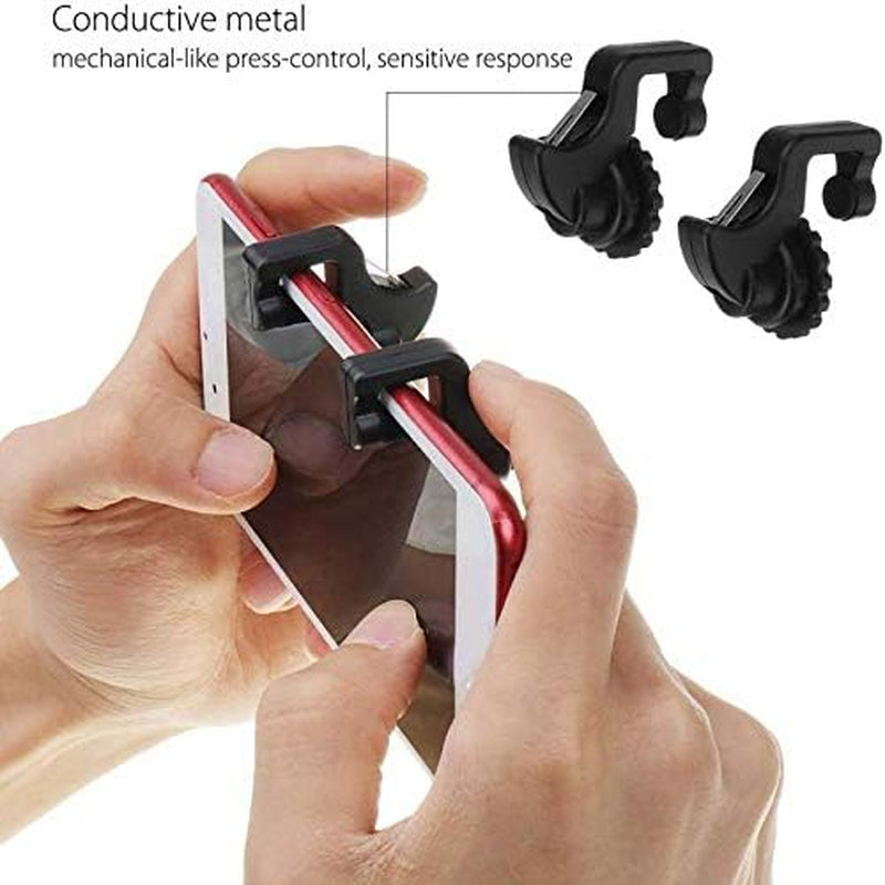 Sami 1 Pair Gaming Trigger Fire Button Gaming L1R1 Shooter Controller PUBG Black for Smartphones Gaming Accessory Kit (Black, for Android, Ios)  seller   