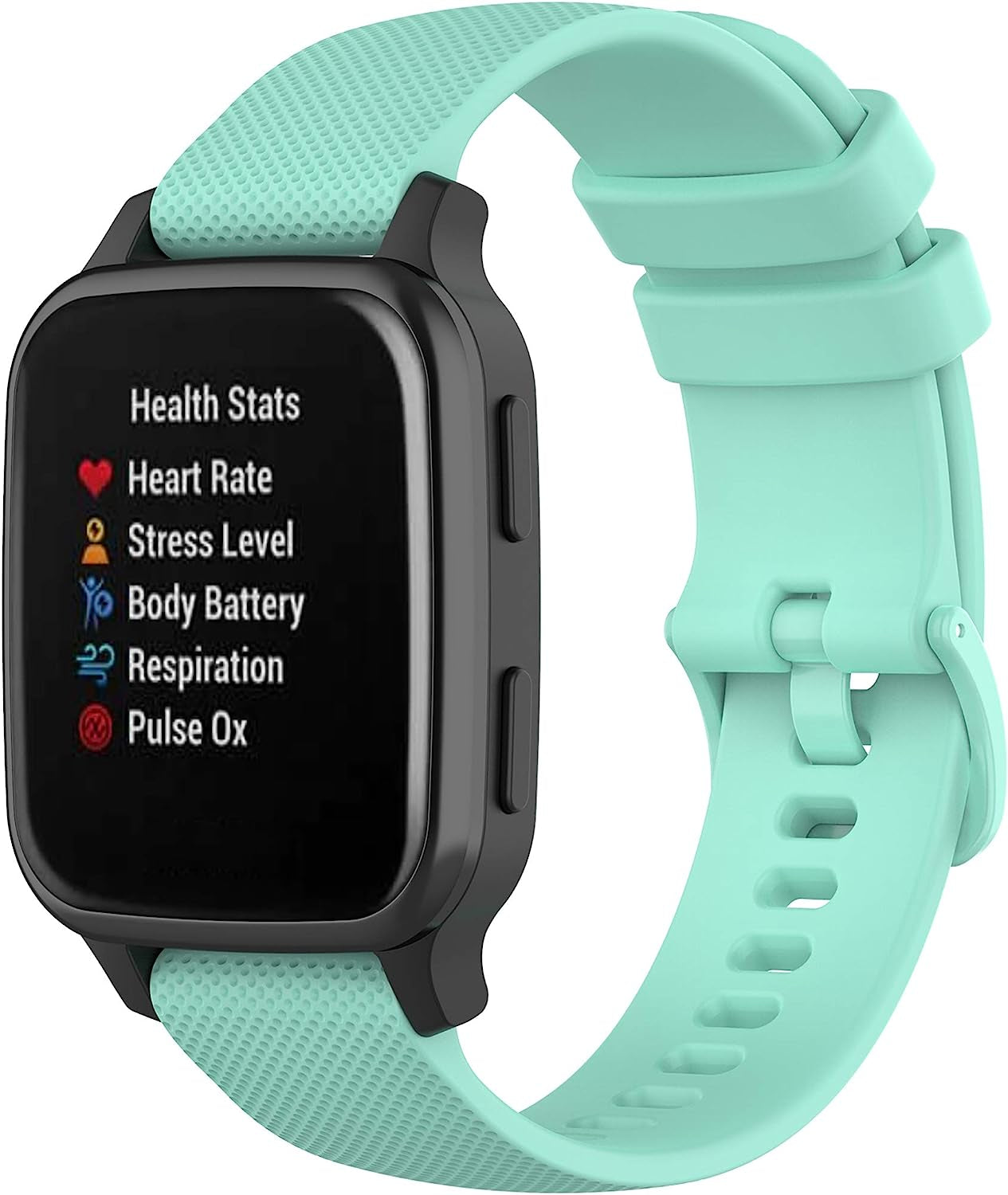 Compatible with Garmin Venu Sq Bands for Women Men, 20Mm Quick Release Silicone Replacement Band Wristbands Straps Bracelet Fit for Garmin Vivoactive 3 Music, Forerunner 245 645 (Army Green)  hengkang Mint  