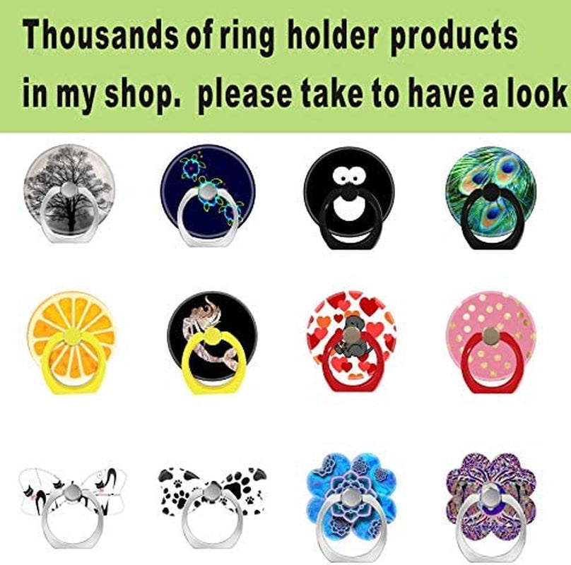 Lovestand-Cell Phone Ring Holder 360 Degree Finger Ring Stand for Smartphone Tablet and Car Mount-Cherry Blossoms Flower  LoveStand   