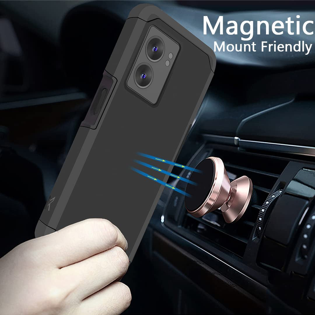 Hrwireless Compatible for Oneplus Nord N300 5G Phone Case Cover, Heavy Duty (Magnetic Mount Friendly) Series with Premium Minimalistic Design for Accidental Drops for Men Women Girls Boys  HRWireless   