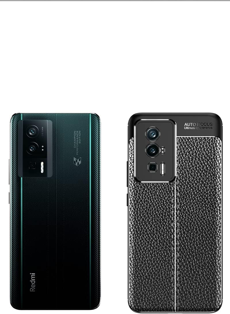 YBROY Case for Xiaomi Poco F5 Pro 5G, Shockproof Thin Silicone Case, TPU Flexible Rubber, Anti-Scratch, Case Cover for Xiaomi Poco F5 Pro 5G.(Black)  YBROY   