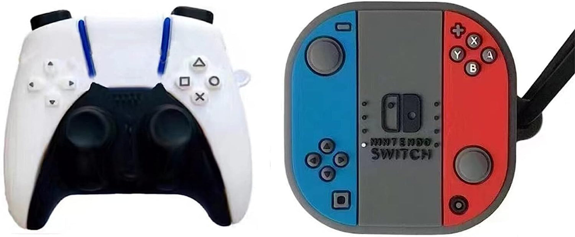 [2 Pack] CASEVERSE Cases for Samsung Galaxy Buds2 Pro/Galaxy Buds 2/Galaxy Buds Pro/Galaxy Buds Live, Cute Silicone Game Design Shockproof Cover for Boys  CASEVERSE D  