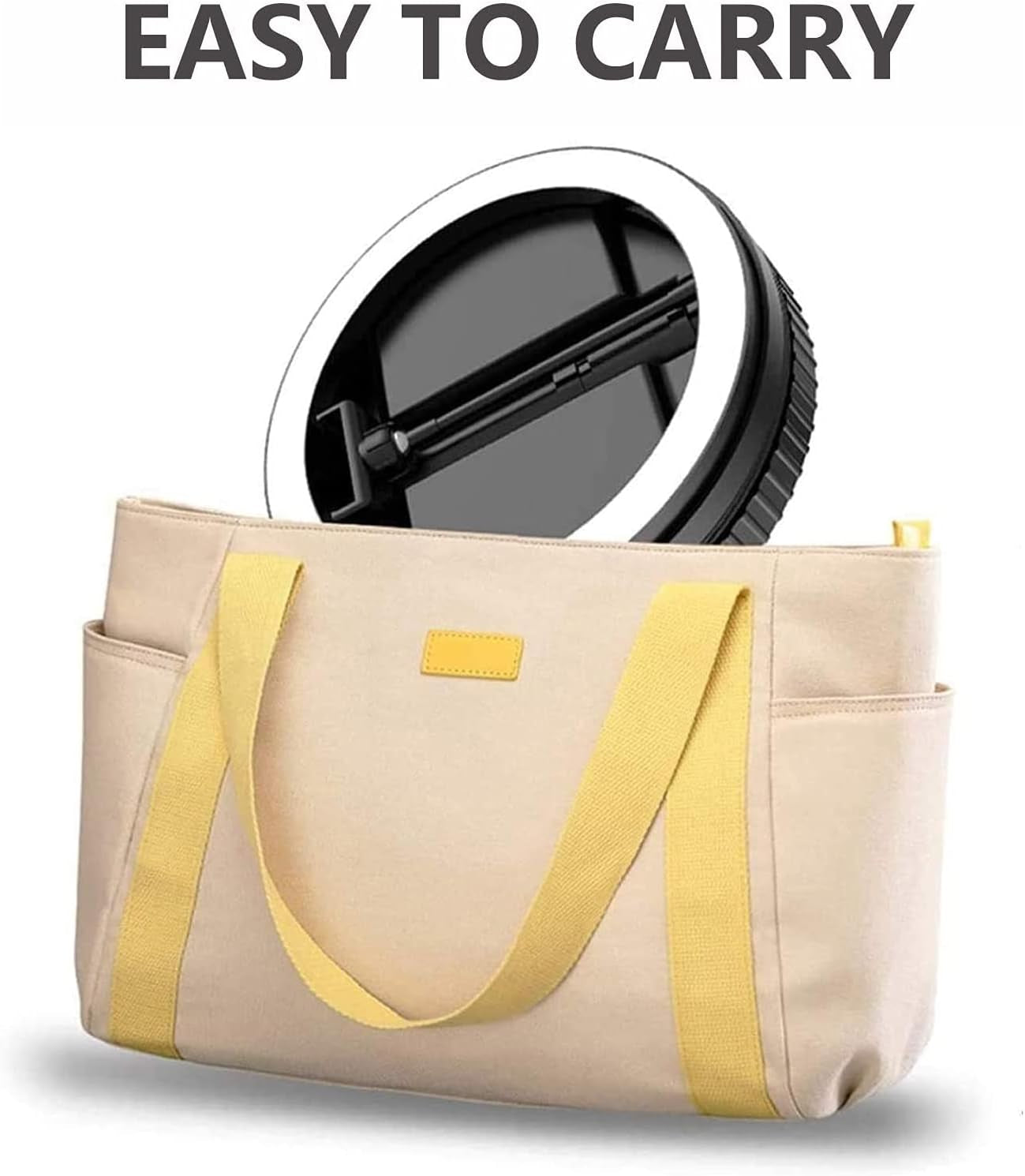 BZ 10 Inch Selfie Ring Light with Dimmable 3 Color Lights, LED Ring Light with Stand and Phone Holder, for Makeup, Live Streaming, Tiktok, Youtube Video, Photography  BZ   