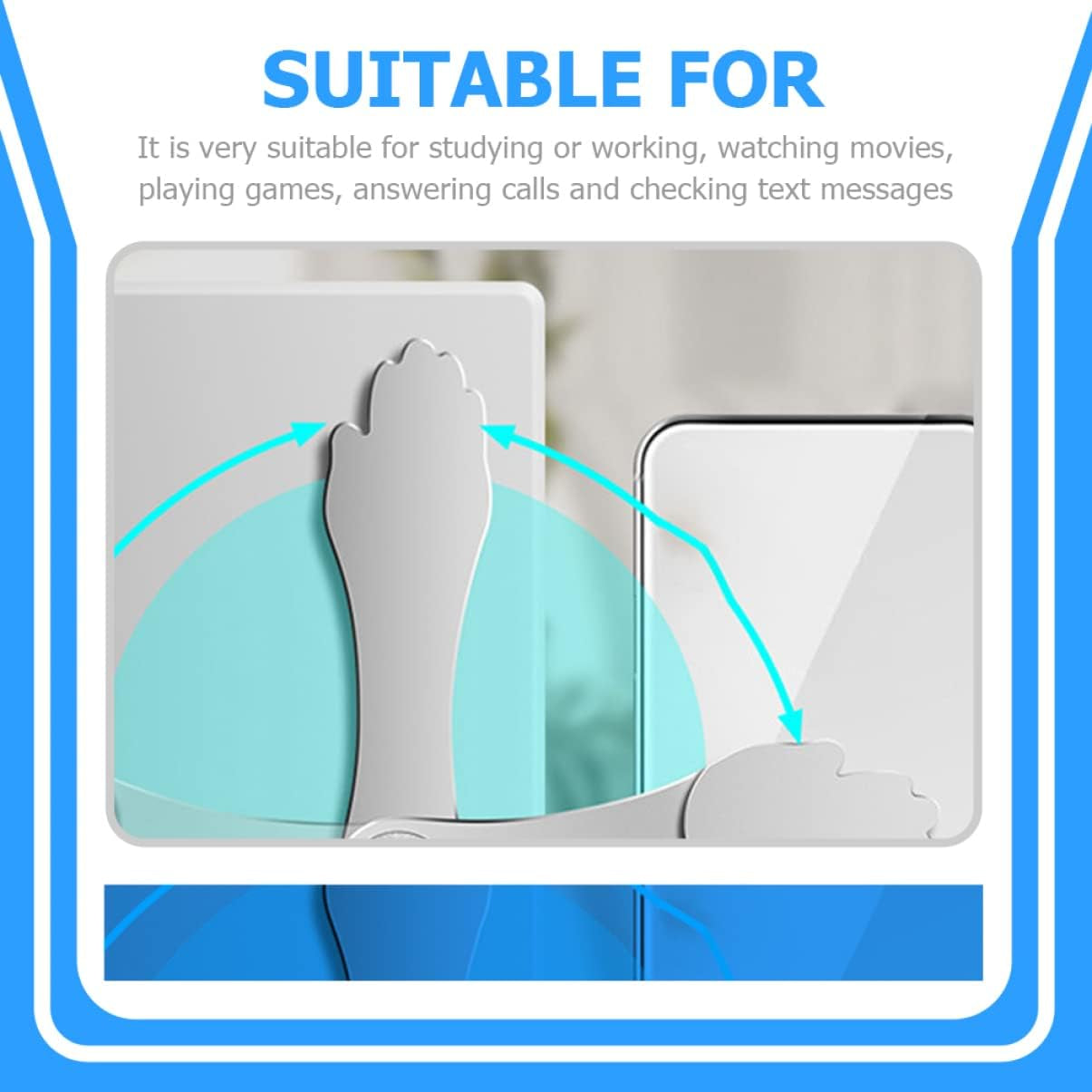 Mobestech Cellphone Stand Computer Rack 1 Set Magnetic Laptop Phone Rack Laptop Expansion Stand Portable Laptop Holder Laptop Stand Simple Laptop Stanf Laptop Mount  Mobestech   