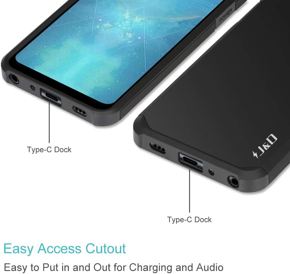 J&D Case Compatible for LG G7 Thinq Case, LG G7 Case, Heavy Duty Dual Layer Hybrid Shock Proof Protective Rugged Bumper Case for LG G7 Thinq, LG G7 Case, Mint  J&D Tech   