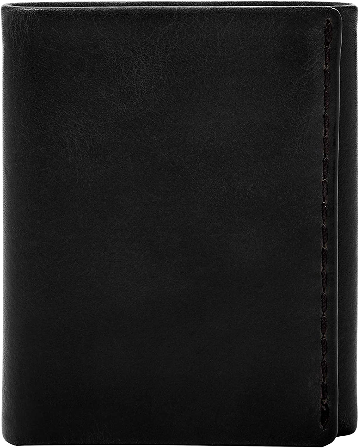 Fossil Men'S Leather Trifold Wallet  Fossil Men's Accessories Beck Black  