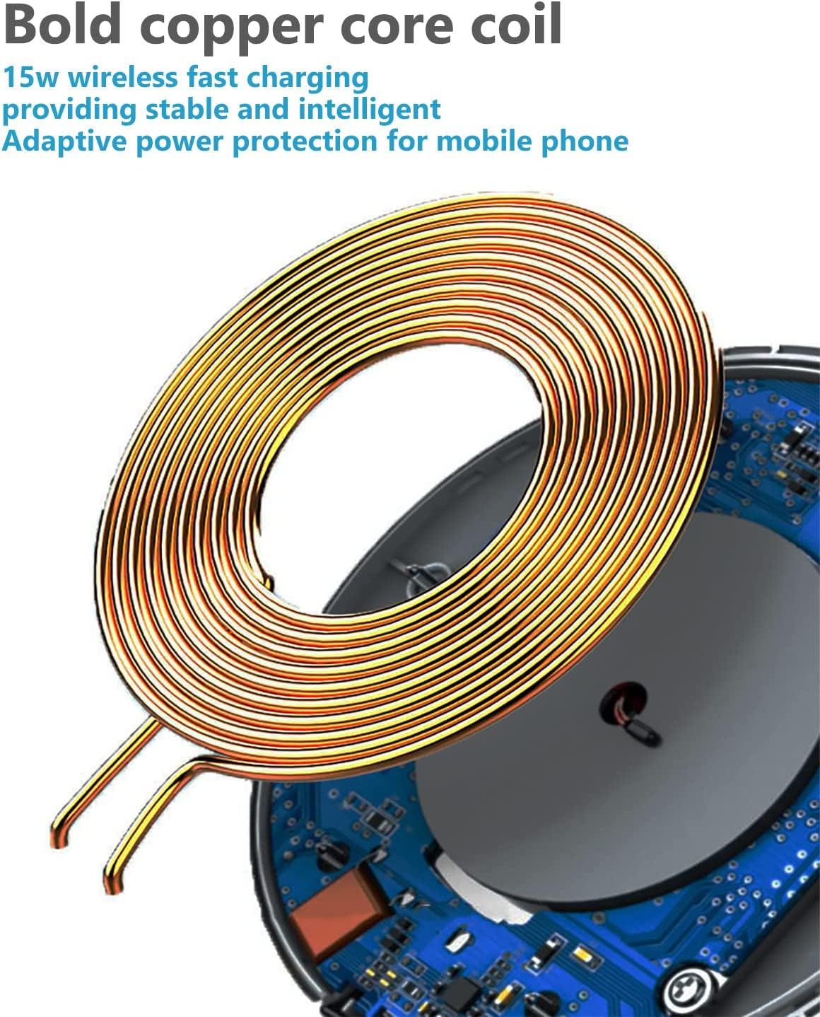 Wireless Charger for Samsung Galaxy S23/S23+/S22/S22+/S21/S20/S20+/S10/S9+/S9/S8/S8+/S7/Note10/Note9/Note8, 15W Fast Wireless Charging Pad with USB-C for Samsung,Iphone Black(No AC Adapter)  SHENZHEN GOOD-SHE TECHNOLOGY CO., LTD   