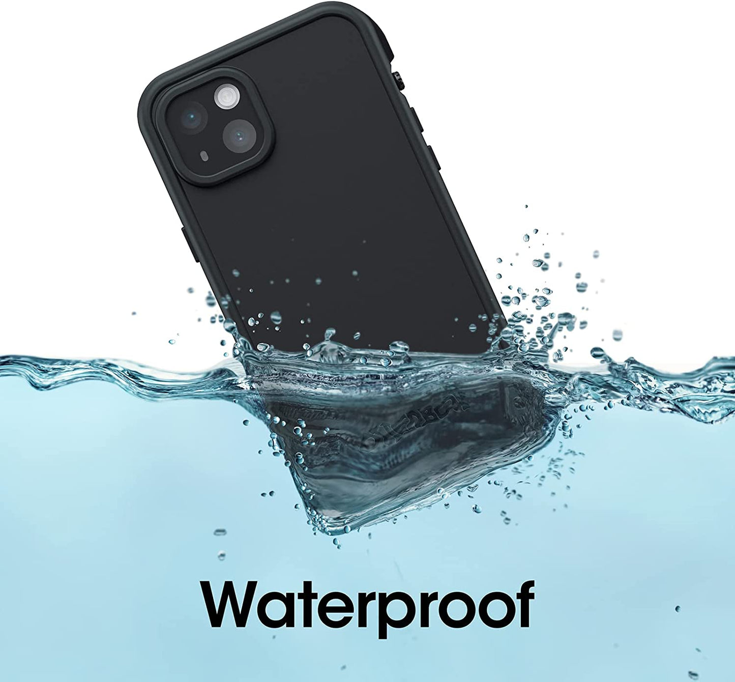 Otterbox FRĒ Series Waterproof Case with Magsafe (Designed by Lifeproof) for Iphone 14 - Black  OtterBox   