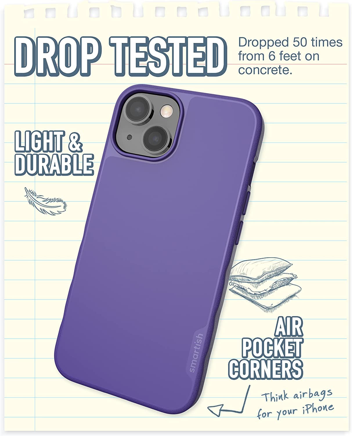 Smartish Iphone 14 Slim Case - Gripmunk Compatible with Magsafe [Lightweight + Protective] Thin Grip Cover with Microfiber Lining - You'Re Just Jelly  Smartish   