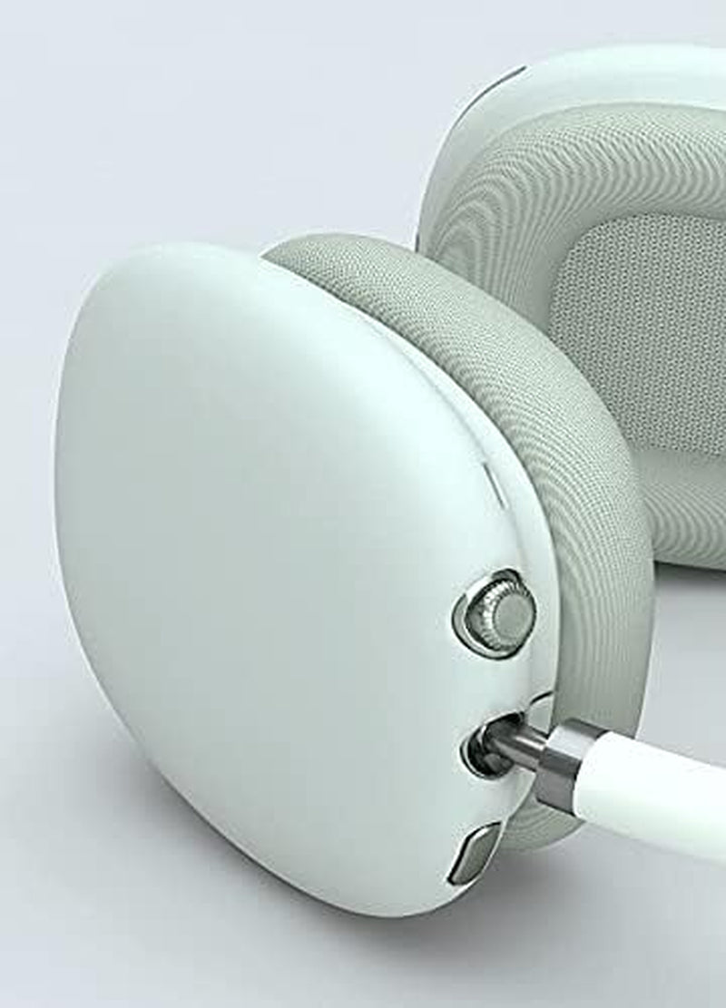 Antetek Soft Case for Airpods Max Headphone,Silicone Skin Cover Lightweight Shock-Proof Shatter-Resistant Protective Frame Full Cover Headset Protective Accessories Cases (Green)  Antetek   