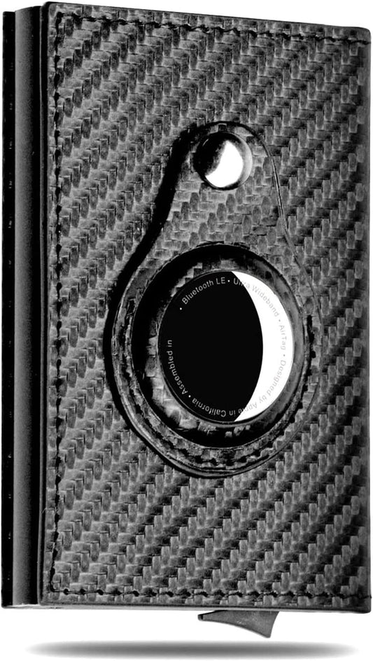 Airtag Wallet - TAAVOP Credit Card Holder for Men with Air Tag, Minimalist Slim Smart Wallet for Men, Money Clip for Men1  TAAVOP   