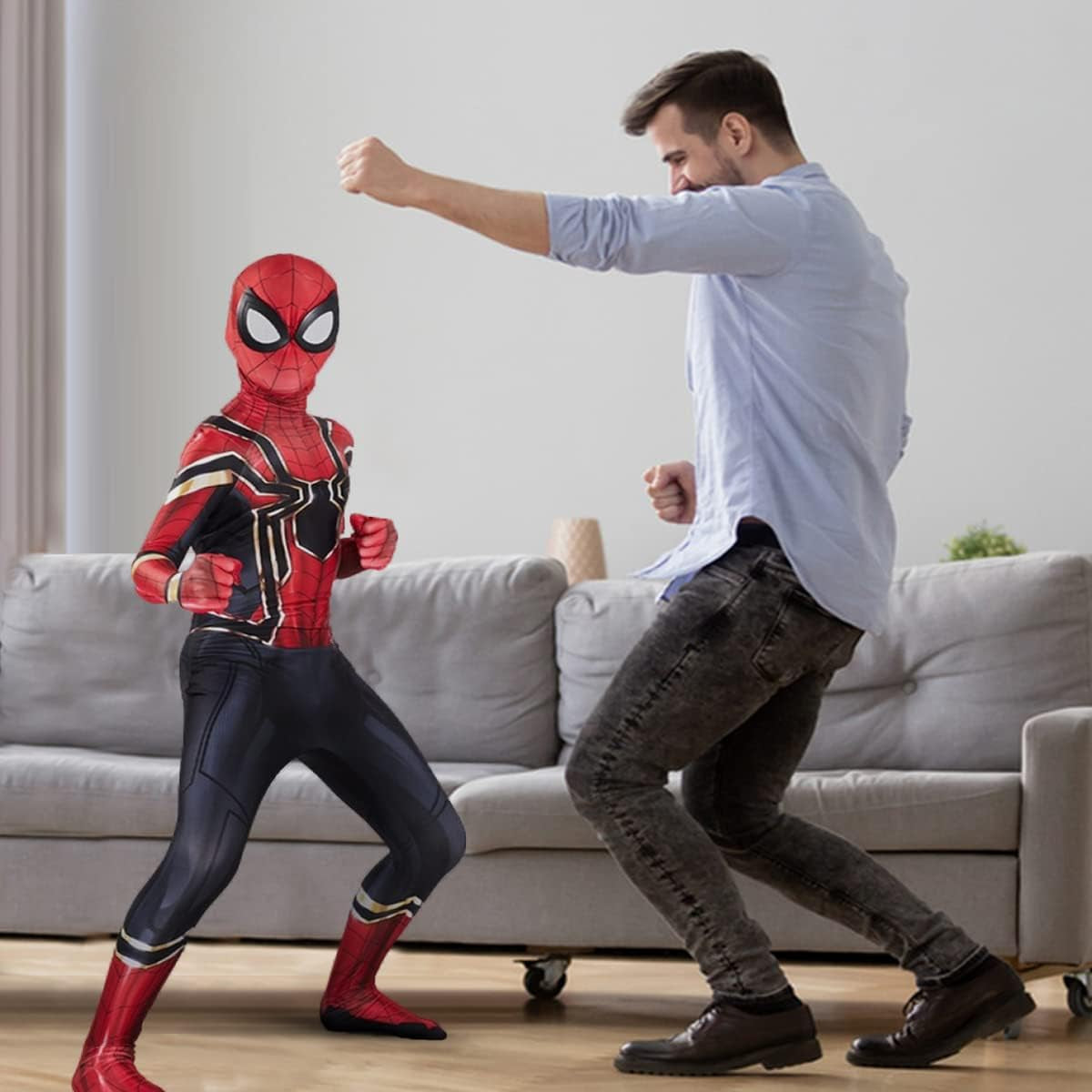 ZERBAY Superhero Halloween Costume Superhero Costume Suits Cosplay Bodysuit Costumes for Kids  ZERBAY   