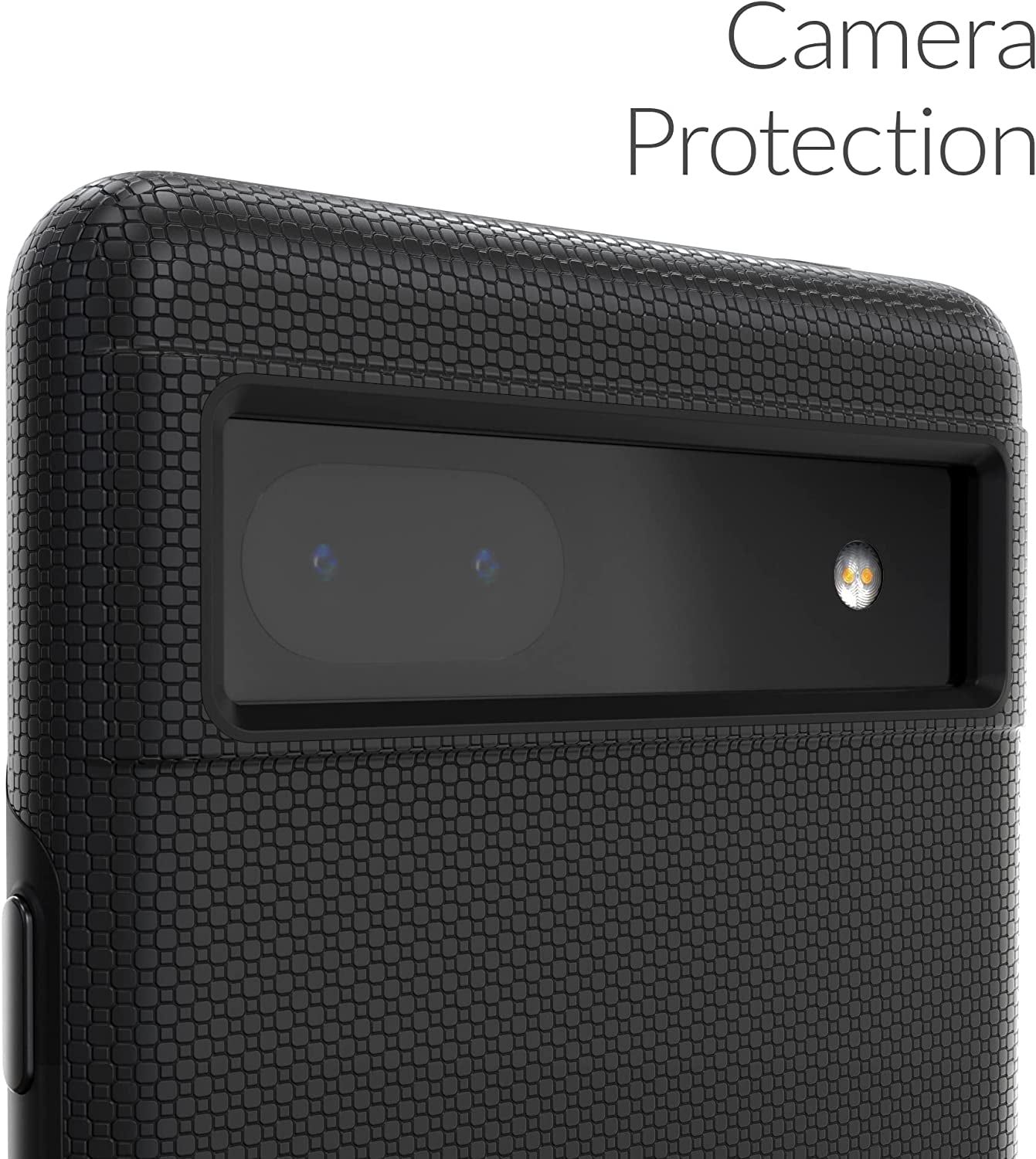 Crave Dual Guard for Google Pixel 6A Case, Shockproof Protection Dual Layer Case for Google Pixel 6A - Black  Crave   