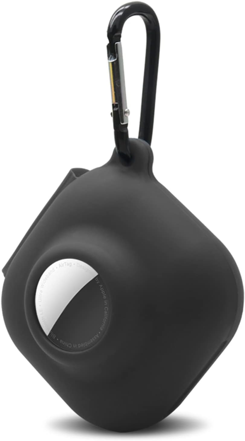 Glow Case for Beats Fit Pro Airtag Wireless Noise Cancelling Earbuds,Carrying Case Premium Soft Skin Cover Shock-Absorbing,Anti-Scratch Protective Case with Keychain(Glow Blue)  2022321 8  