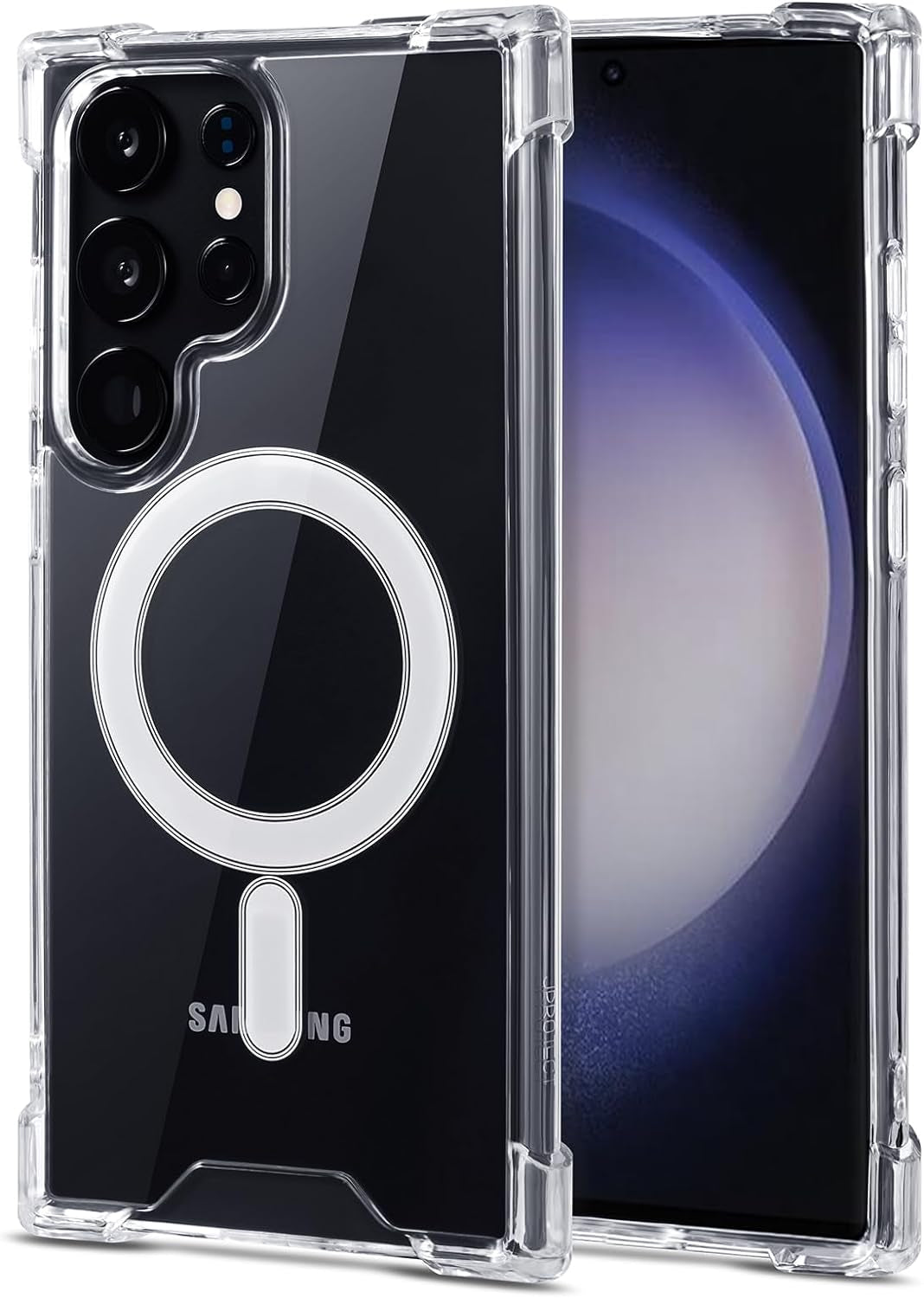 Jprotect Magnetic Case for Samsung Galaxy S22 plus for Magsafe Case/Shockproof Samsung S22 plus Case for Magsafe Transparent/Clear Phone Case Funda Para Samsung Galaxy S22 plus Case Magnetic  JProtect Samsung Galaxy S23 Ultra  