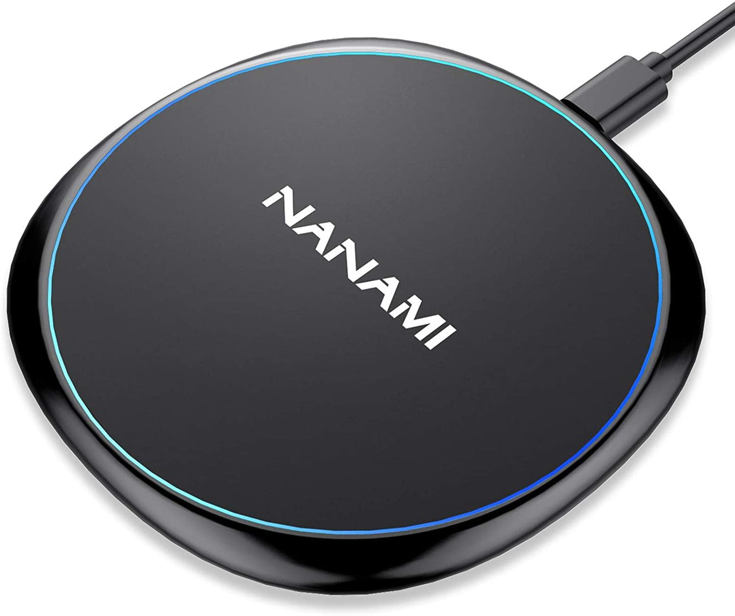 Fast Wireless Charger, NANAMI 7.5W Charging Pad Compatible Iphone 14/13/13 Mini/12/Se 2/11/11 Pro/Xs Max/Xr/X/8, 10W Qi Charger for Samsung Galaxy S23/S22/S21/S20/S10/S9/S8/Note 10+/9/8 & 5W Airpods 2  NANAMI   