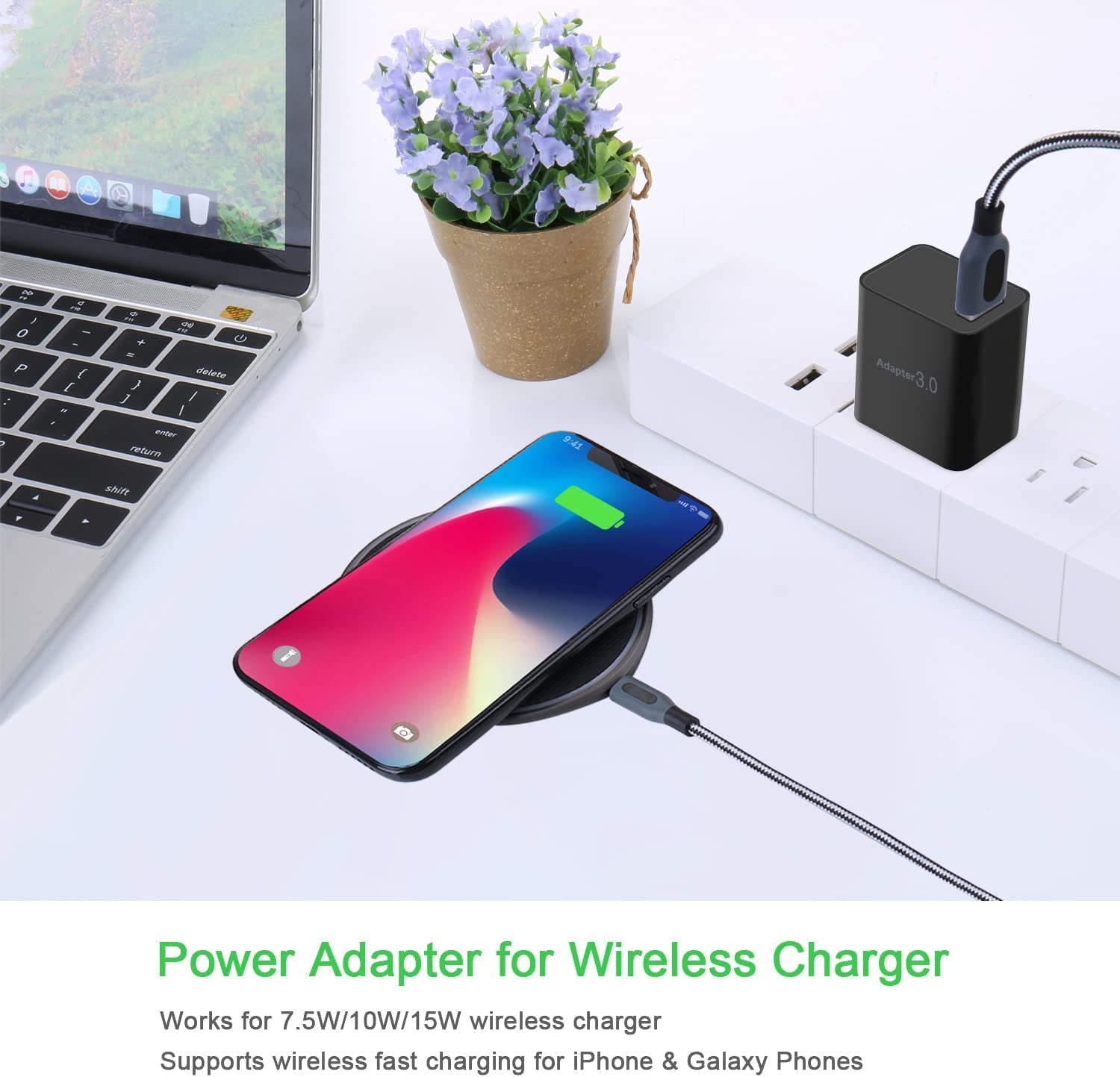 Besgoods Fast Charge 3.0 USB Wall Charger [4-Pack] 5V 3A Fast Charging Block 18W QC Power Adapter for Wireless Charger Stand, Compatible with Iphone 14 Pro Max Samsung Galaxy S23 Ultra 22 21 20 A03S  Shenzhen Hao Nuo Tian Electronics Co., LTD   