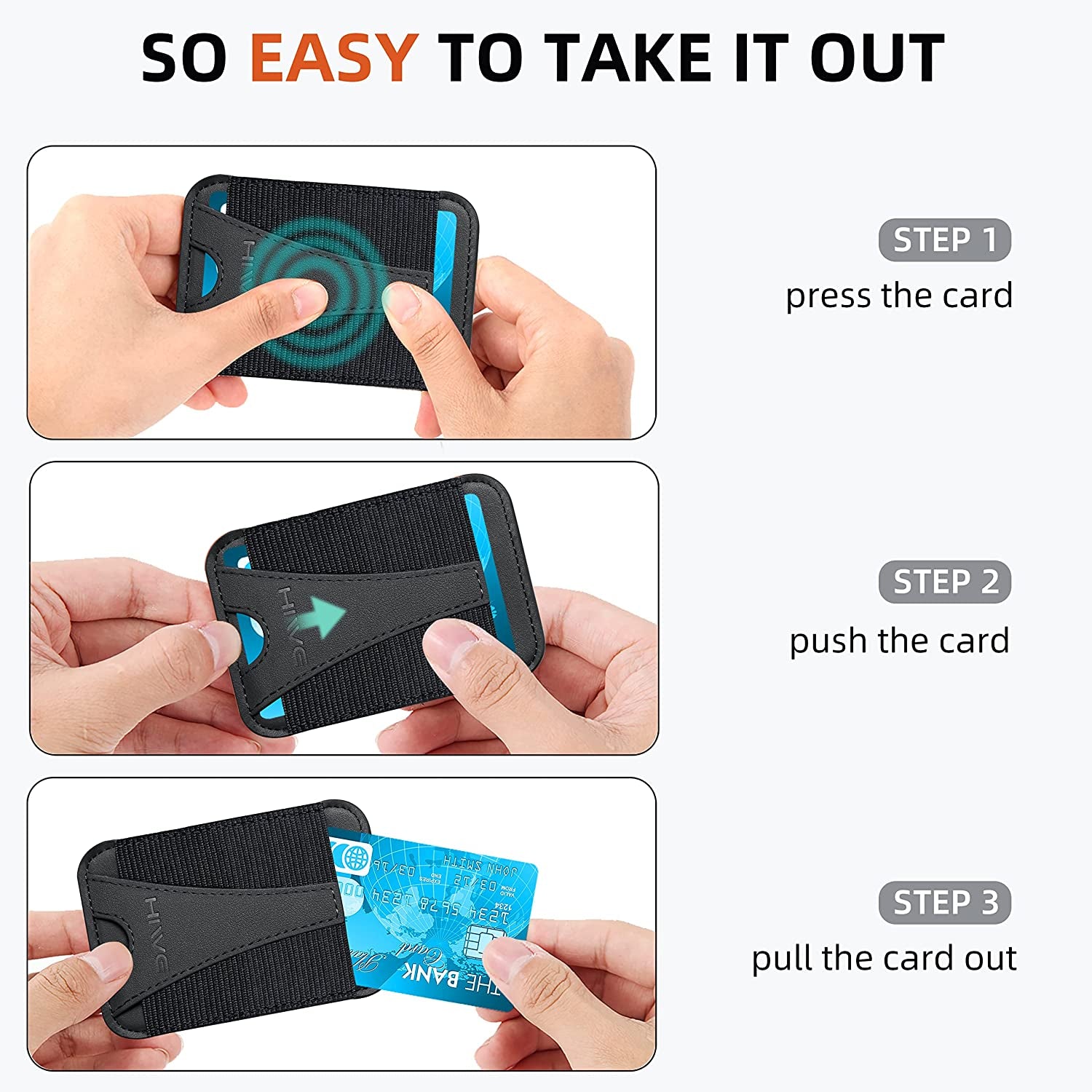 Magnetic Card Wallet Holder for Magsafe, Eiffel-Tower Magsafe Wallet for Apple Iphone 14 Pro Max/14 Pro/14/14 Plus/13/12, Magsafe Leather Wallet, Magnetic Card Holder for Iphone 14/13/12 Series, Black  ShenZhen FenCun KeJi Youxiangognsi   