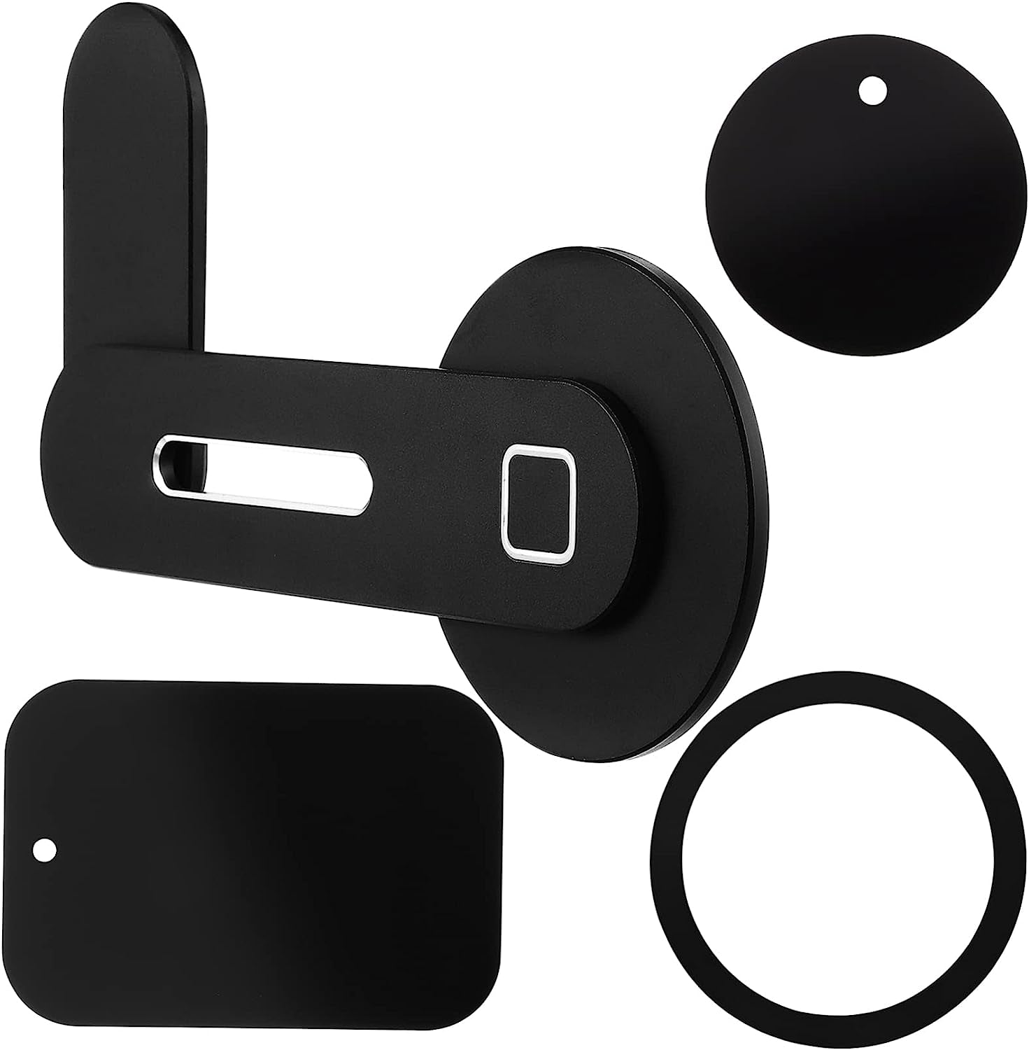 Hemobllo Car Phone Holder 2Pcs Bracket Magnetic Car Mount Table Magnetic Phone Stand Magnetic Laptop Stand Desk Computer Rack Silica Gel Car Phone Mount  Hemobllo   