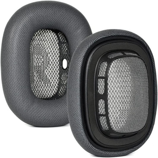 Ear Cushions for Appple Airpods Max Replacement Leather Earpads Sweat Proof Ear Cups Cushion Replace for Airpod Max Headphone with Protein Leather Memory Foam and Magnet (Space Gray)  wjiaw hardware and plastic factory   