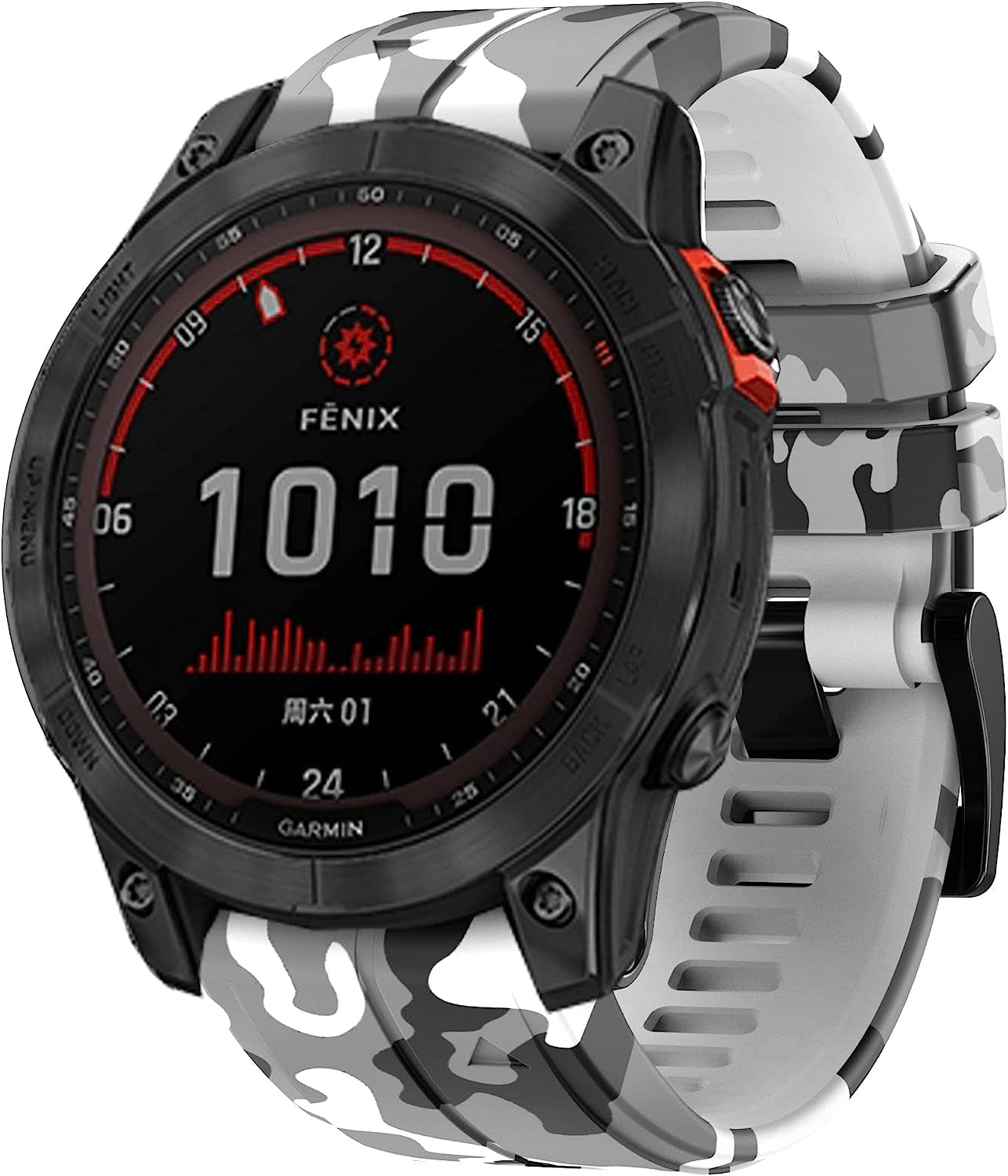 XIRIXX 22/26Mm Wrist Band Strap for Garmin Fenix 7 7X 5 5X 6 6X Pro 935 945 Smart Watch Printed Sport Quick Release Silicone Watchband  XIRIXX   