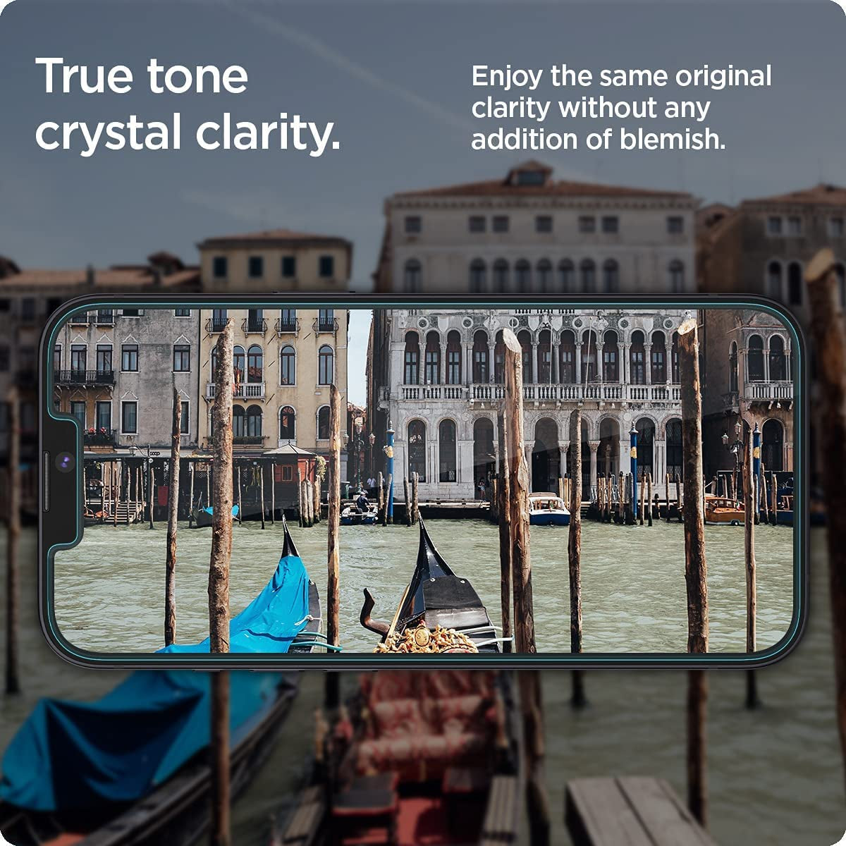 Spigen Tempered Glass Screen Protector Designed for Iphone 14 / Iphone 13 Pro/Iphone 13 [2 Pack]  Spigen   