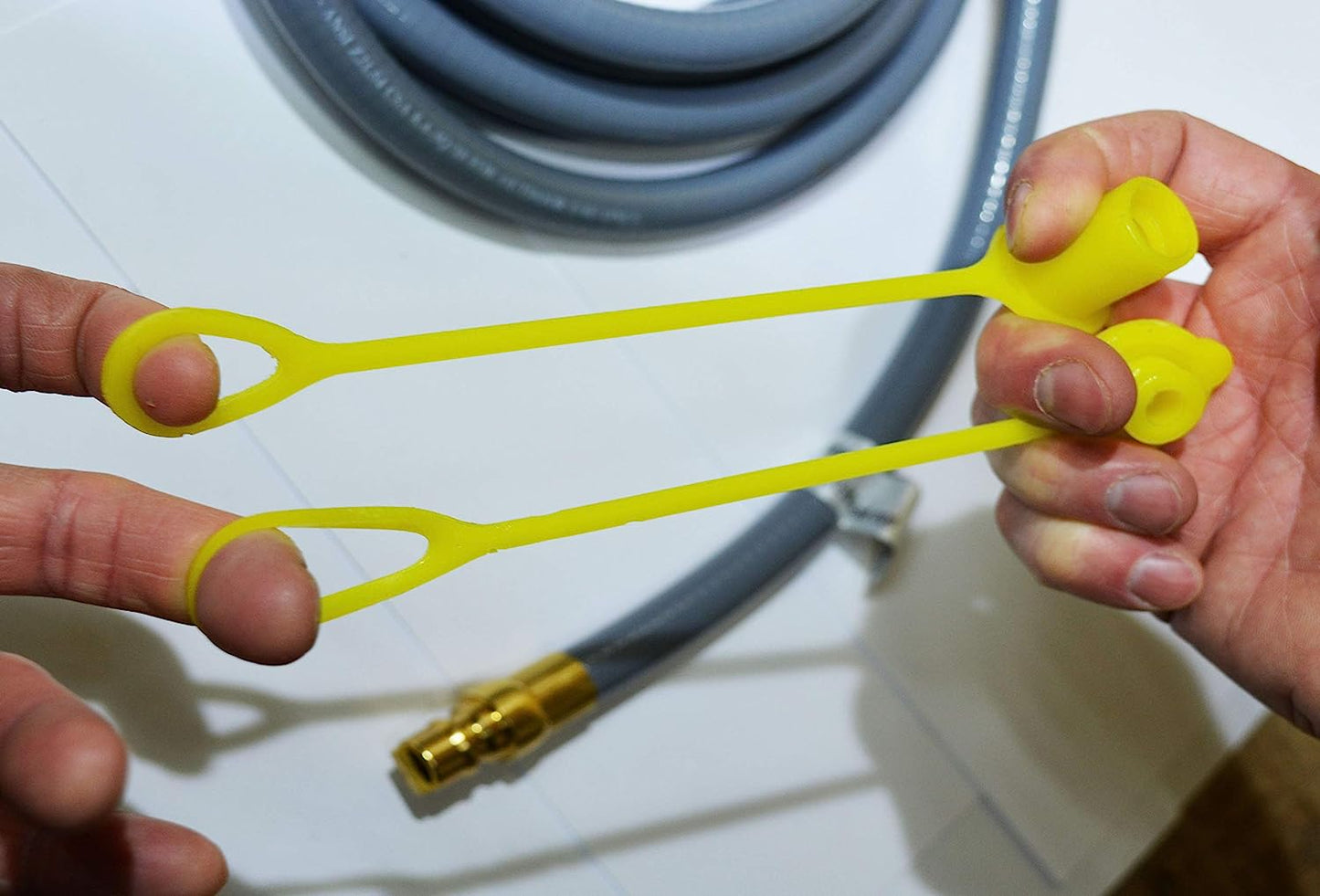 Aupro 3/8 Gas Port Plug and Dust Cap 3/8" Quick Disconnect Connect Propane Natural LP  AuPro   