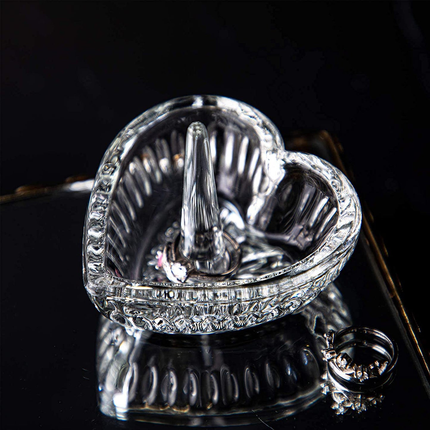 H&D Crystal Ring Holder Dish  H&D Crystal Manufacture CO.,LTD   